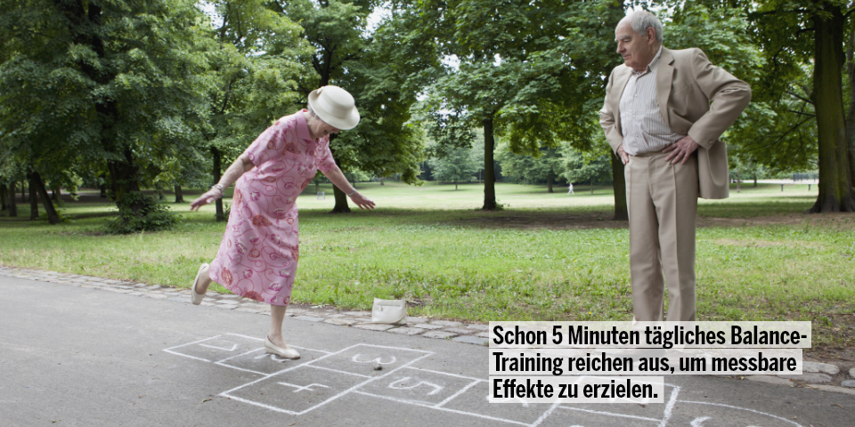 Gleichgewicht im Alltag: Warum 5 Minuten Training pro Tag den Unterschied machen können