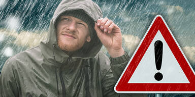 Kaltfront bringt heute Starkregen und sogar Schnee