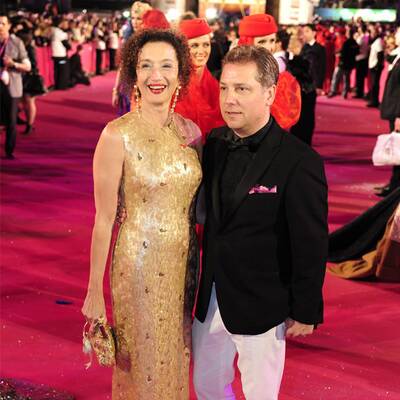 Die Stars am Magenta Carpet