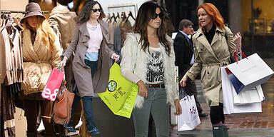 Stars im Shoppingfieber