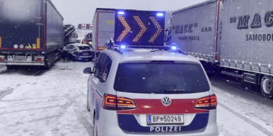 Stau Unfall