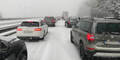 Stau auf Brennerautobahn