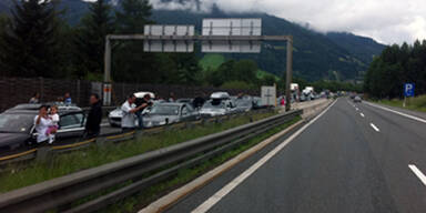 Stau A10 Tauernautobahn
