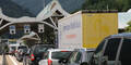 Mega-Stau vor dem Karawanken-Tunnel