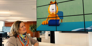 Garfield wird neuer Serienstar in Wiens &Ouml;ffis