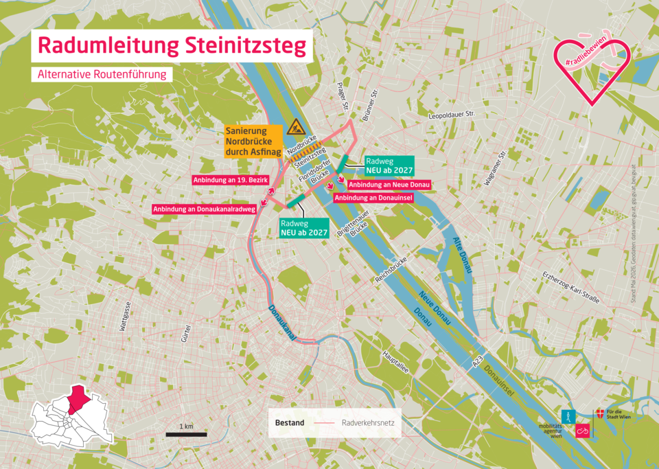 Nordbrücke wird ab 2028 für Jahre komplett saniert