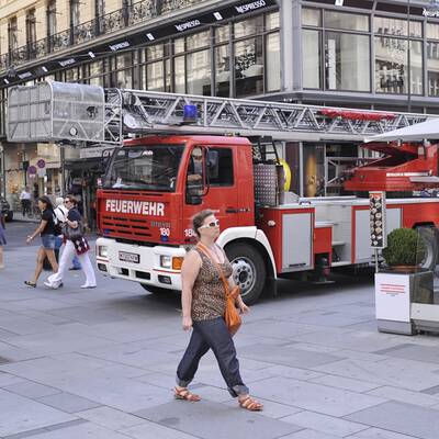 Feueralarm in der U-Bahn am Stephansplatz