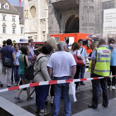 Feueralarm in der U-Bahn am Stephansplatz
