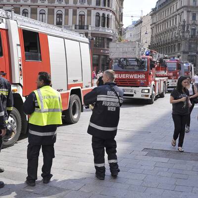 Feueralarm in der U-Bahn am Stephansplatz