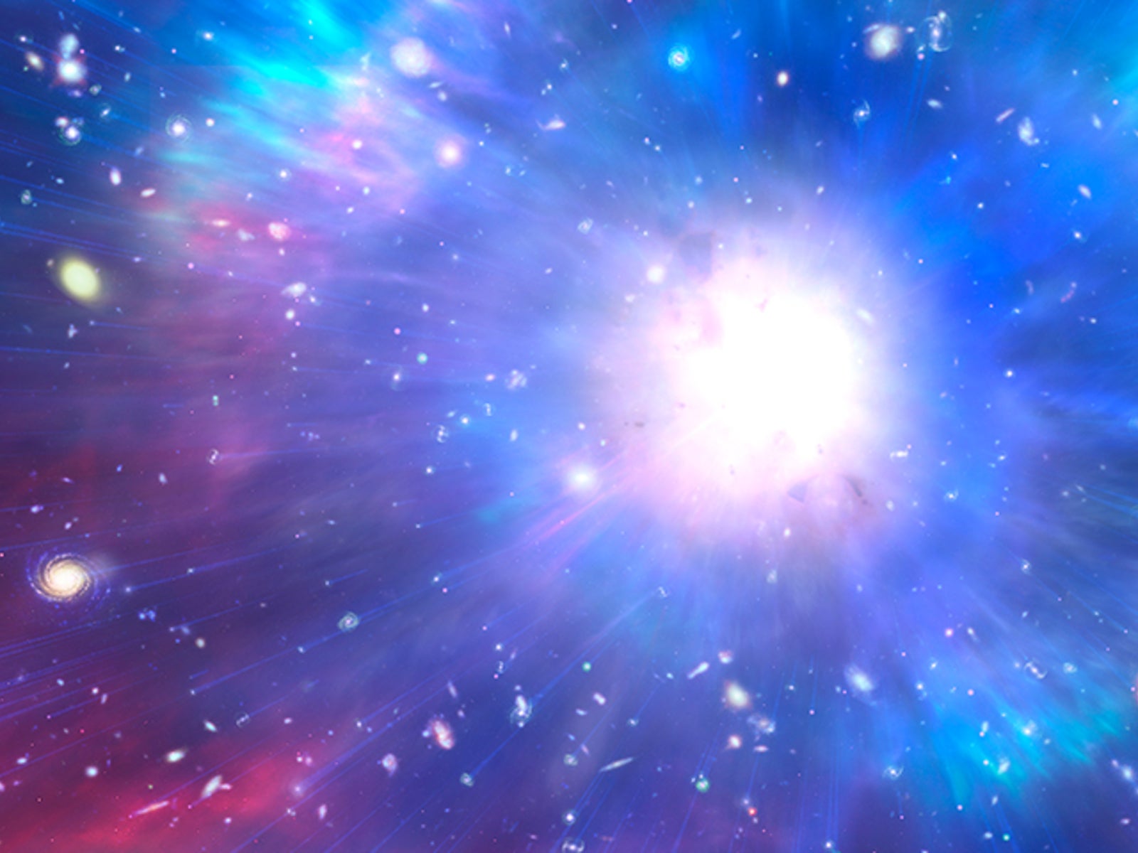 Dramatic image hinting at a continuing story