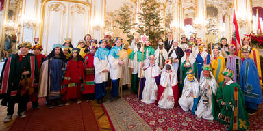 Sternsinger Van der Bellen