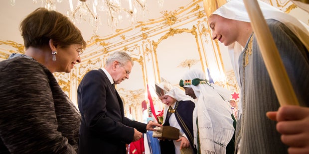 Sternsinger Van der Bellen