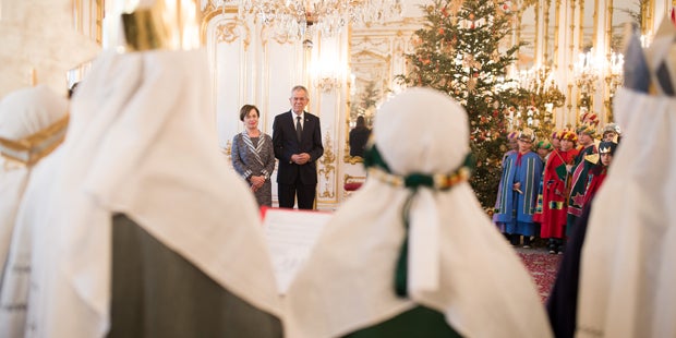 Sternsinger Van der Bellen