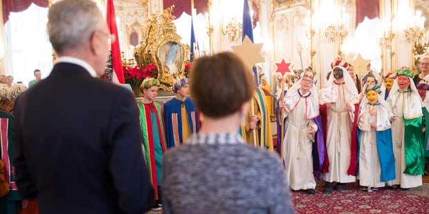 Sternsinger Van der Bellen