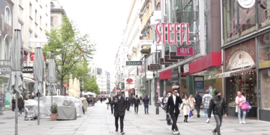 Einkaufsstra&szlig;e Wien