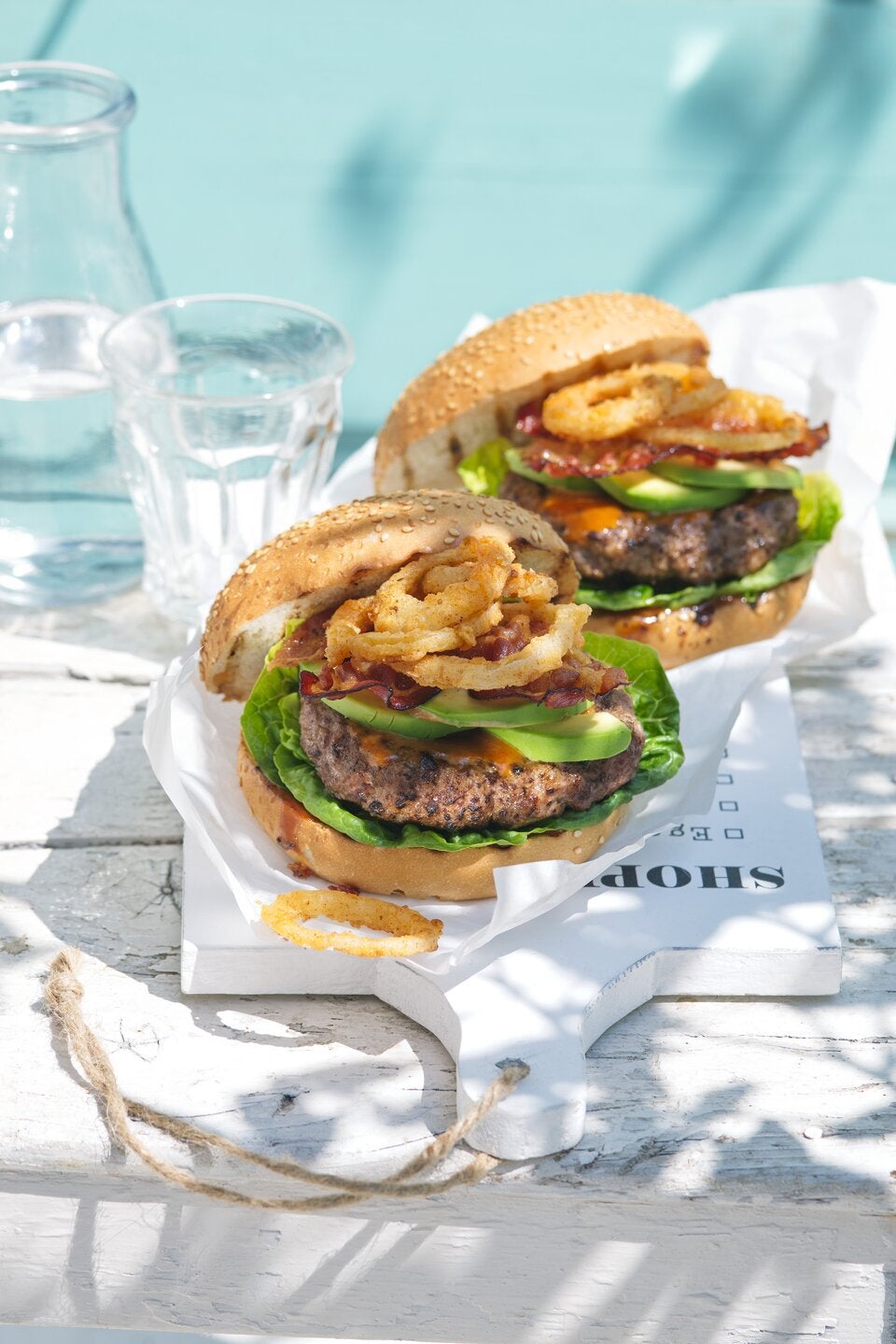 Vom Grill serviert: Best of Burger