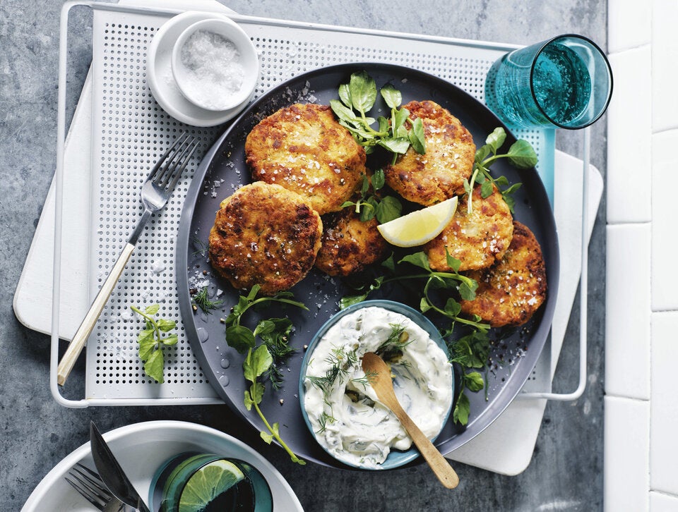 Mit Fisch und Gemüse: Faschierte Laibchen mal anders