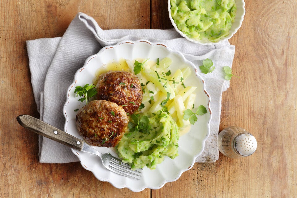 Mit Fisch und Gemüse: Faschierte Laibchen mal anders