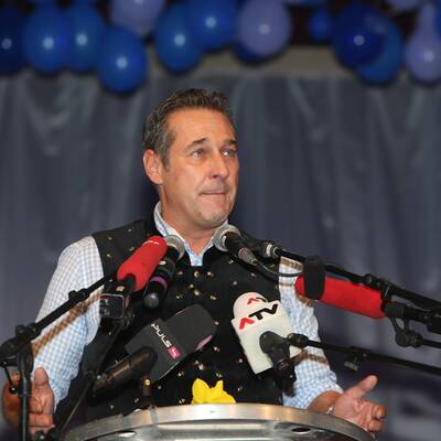 Strache beim 
