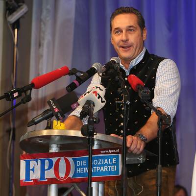 Strache beim 