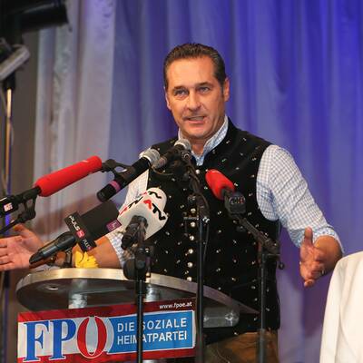 Strache beim 