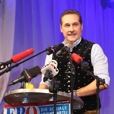 Strache beim 