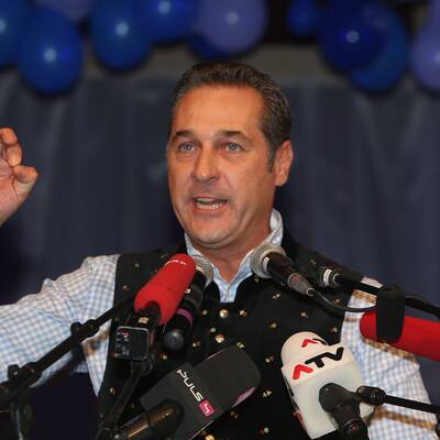 Strache beim 