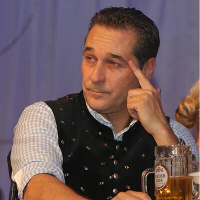 Strache beim 