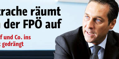 Jetzt räumt Strache in der FPÖ auf