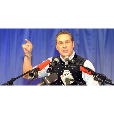 Strache beim 