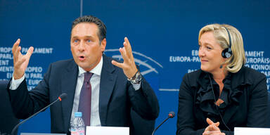 Strache und Le Pen weiter ohne Fraktion