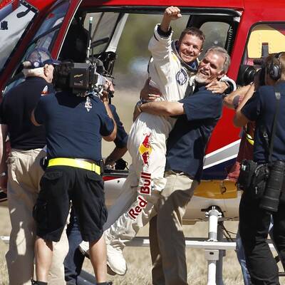 Die besten Bilder vom Stratos-Jump