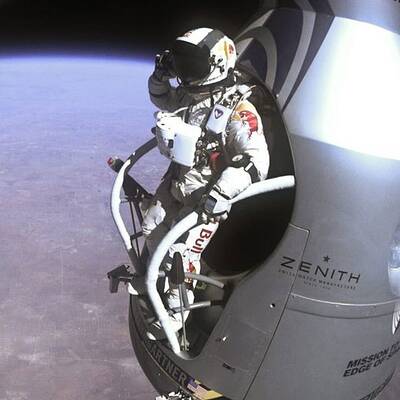 Die besten Bilder vom Stratos-Jump