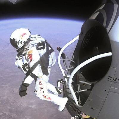 Die besten Bilder vom Stratos-Jump