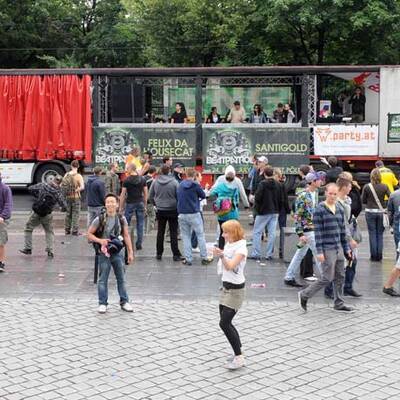 Wiener Ringstraße wird zur Partyzone