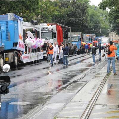 Wiener Ringstraße wird zur Partyzone