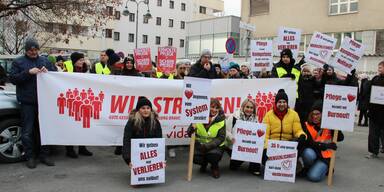 Spitalsbesch&auml;ftigte streiken f&uuml;r eigene Gesundheit