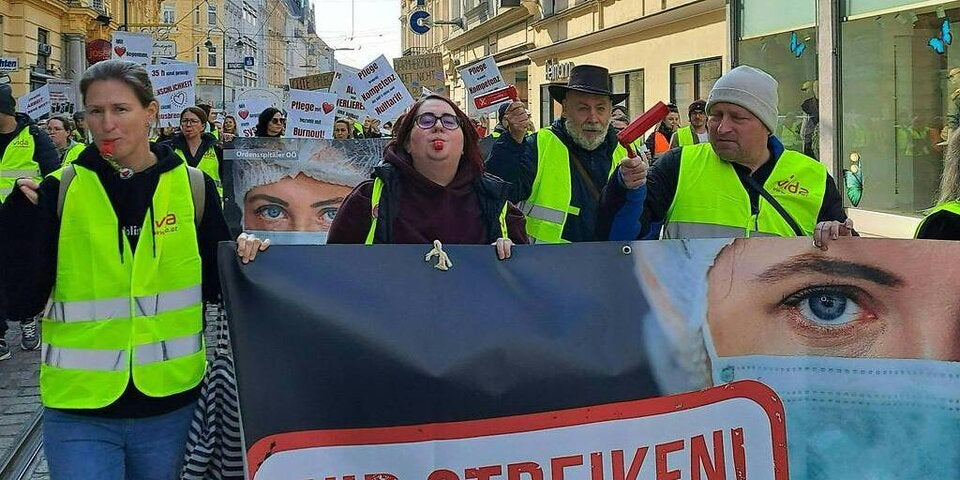 OÖ: Ordensspitäler streikten erneut
