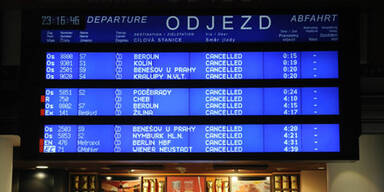 Streik Tschechien Prag