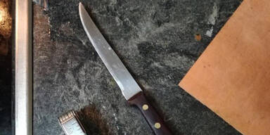 Streit über Religion Messer attacke