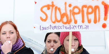 Studenten legen Wien lahm