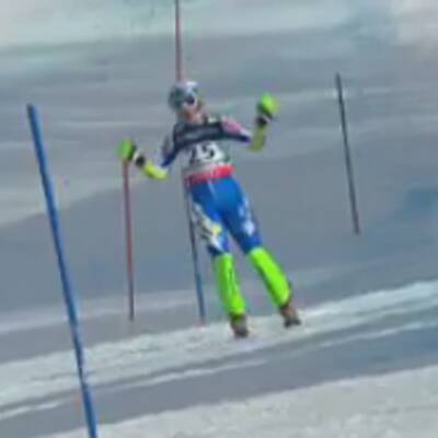 Die Bilder der Damen-Superkombi