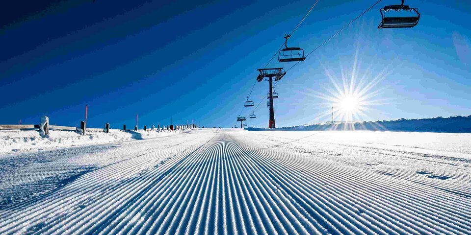 Das Skigebiet Stuhleck in der Steiermark