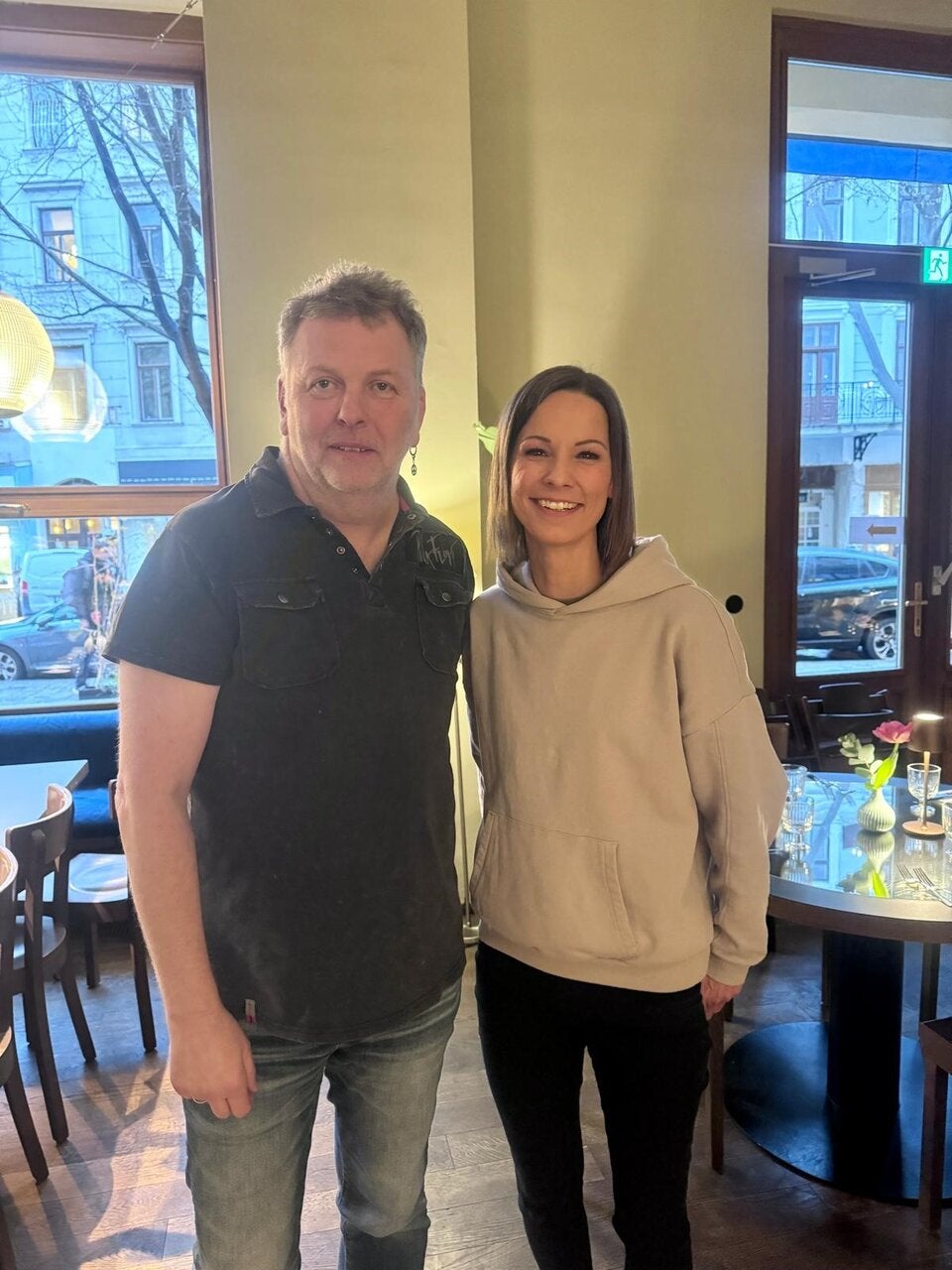 OE24-Zeidler mit Christina Stürmer