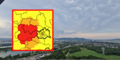 Warnung vor Sturzflut: Gewitter-Zelle vor Wien