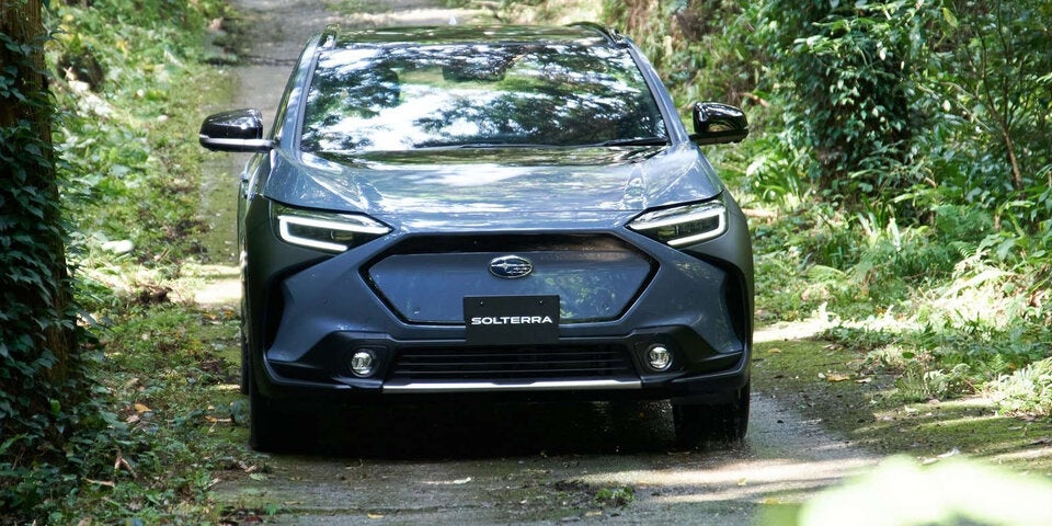 Der Solterra ist Subarus erstes Elektroauto