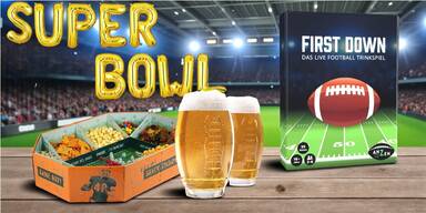 Snack-Helm, Mini-Stadion & Co: So wird Ihre Super-Bowl-Night legend&auml;r
