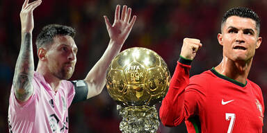 Messi Ronaldo Ballon d'Or