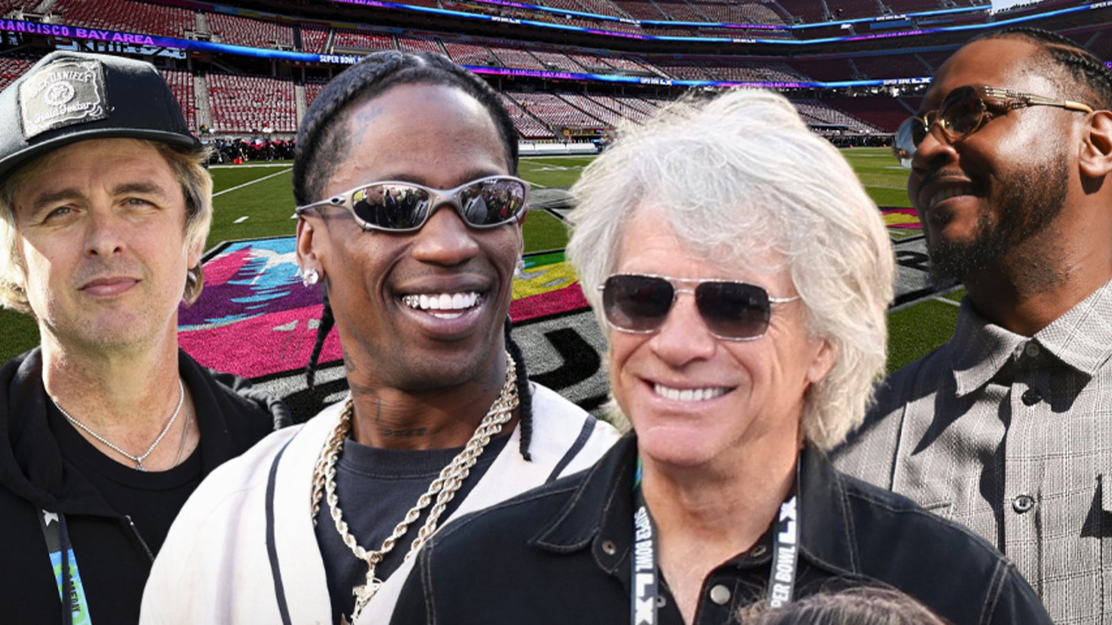 Star-Auflauf beim Super Bowl Kép