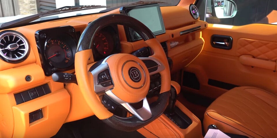 Suzuki Jimny im Brabus-Look sorgt für  Furore